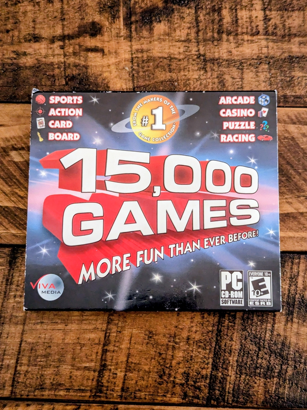 15,000 Games PC CD-ROM Software (2009)